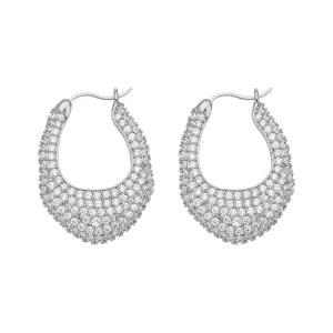AMBER SCEATS Womens Aria Earrings - Silver