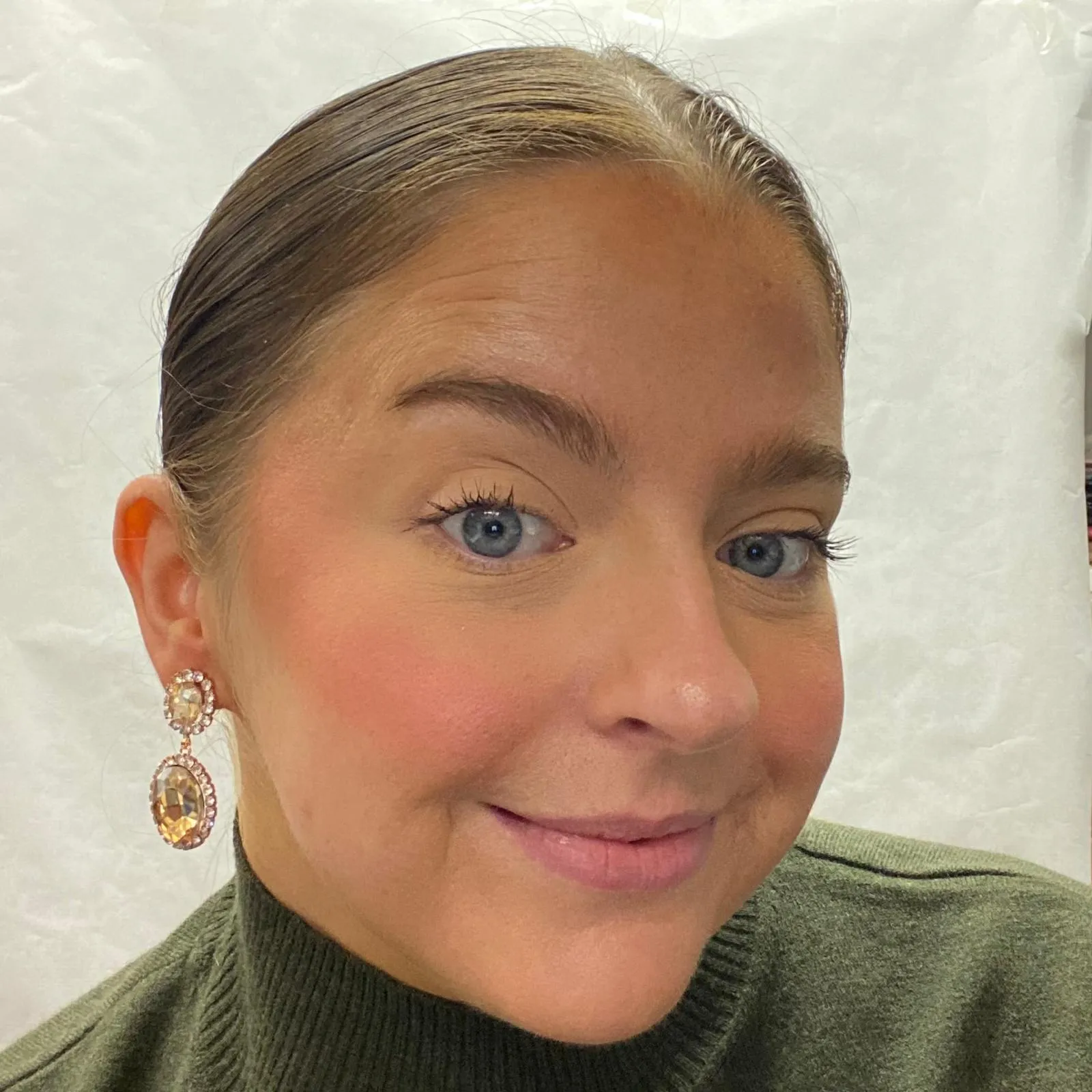 Camilla Earrings - Amber