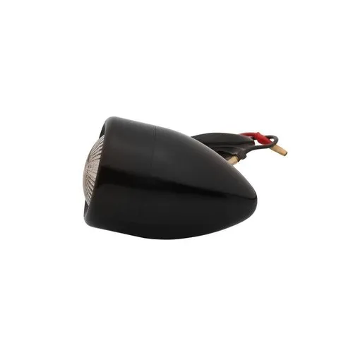 CUSTOM BILLET INDICATOR TURN SIGNALS - PAIR - BLACK