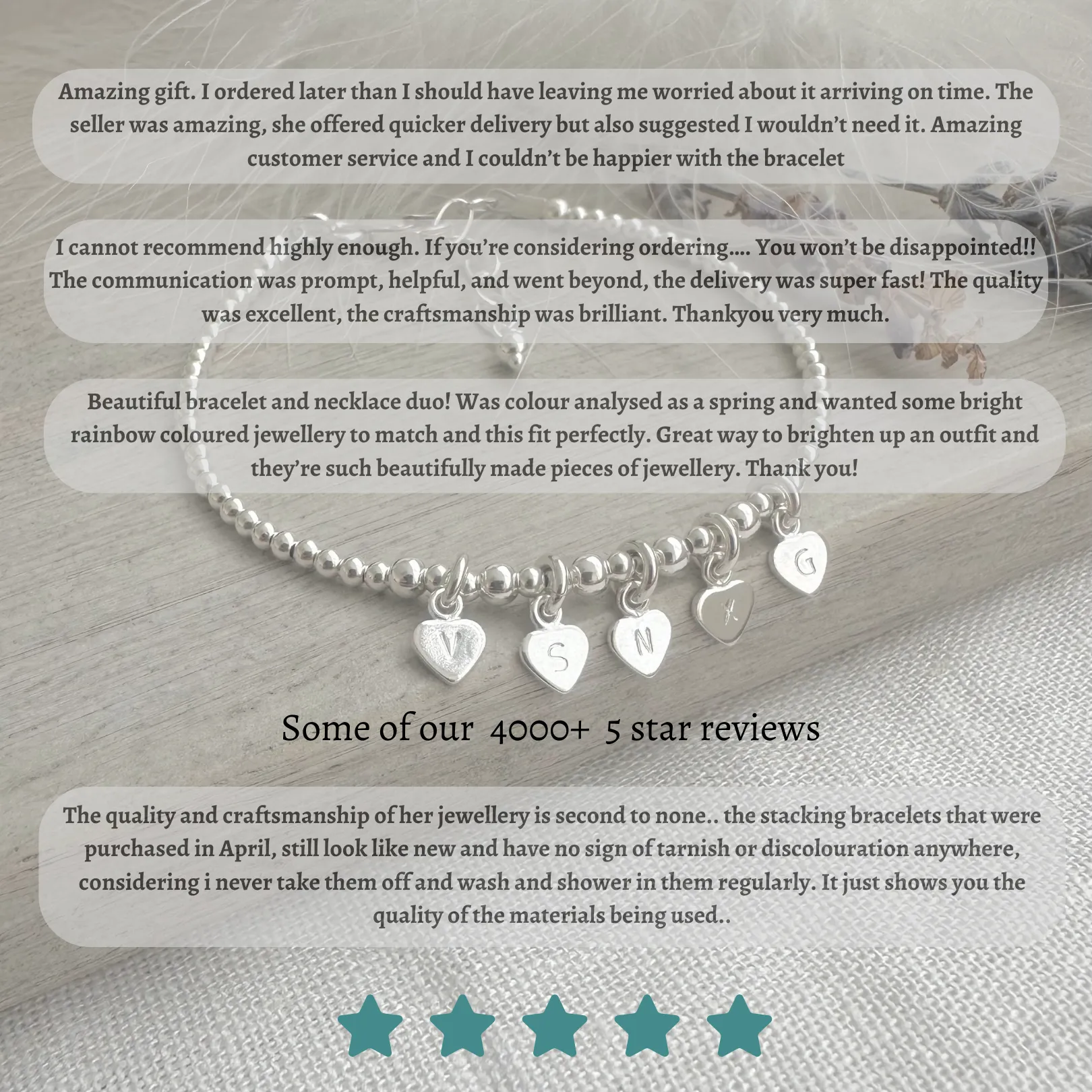Dainty crystal quartz bracelet, April Birthstone bracelet