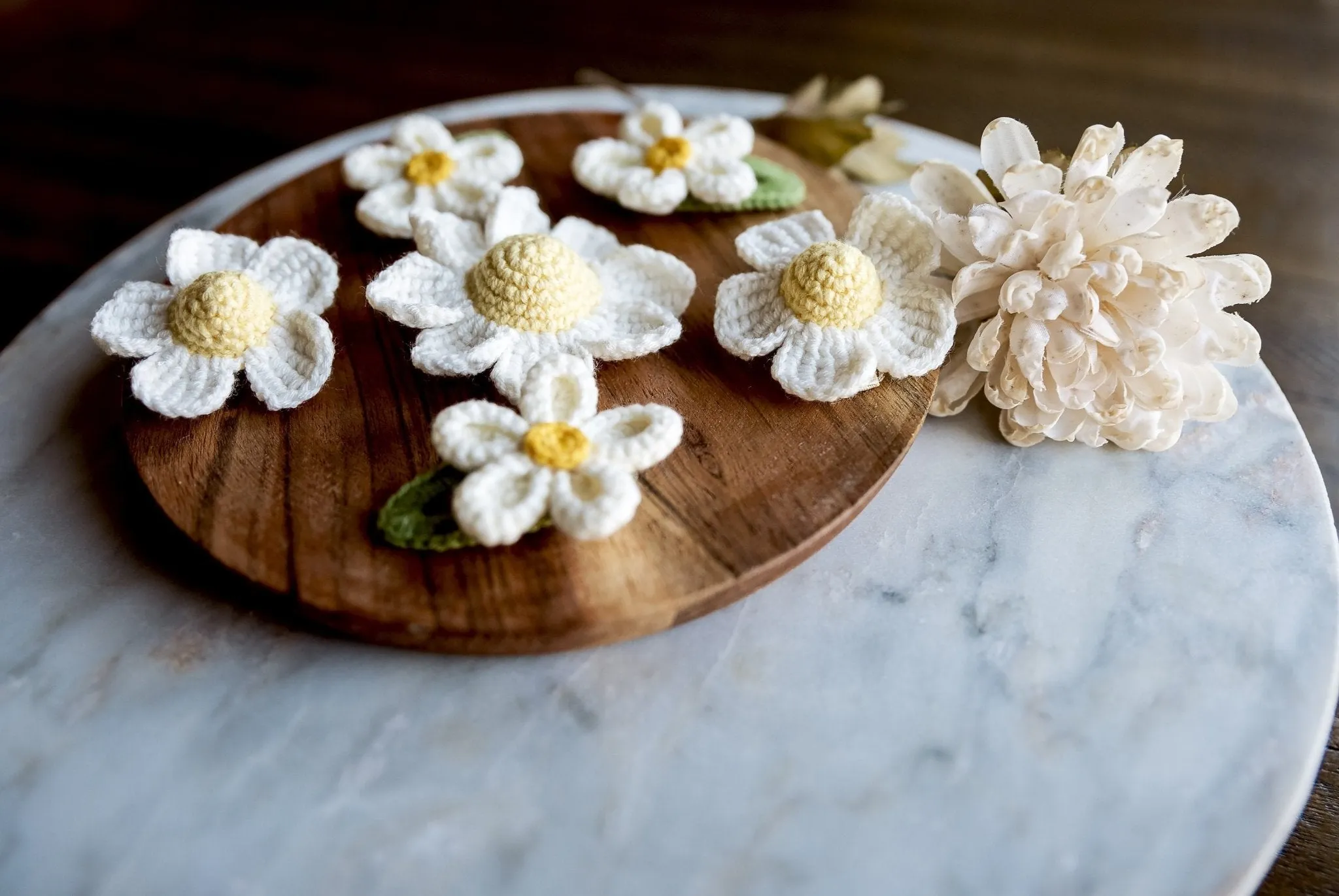 Daisy Hair Snaps
