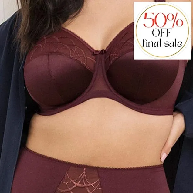 Elomi Cate Full Brief in Raisin EL4036