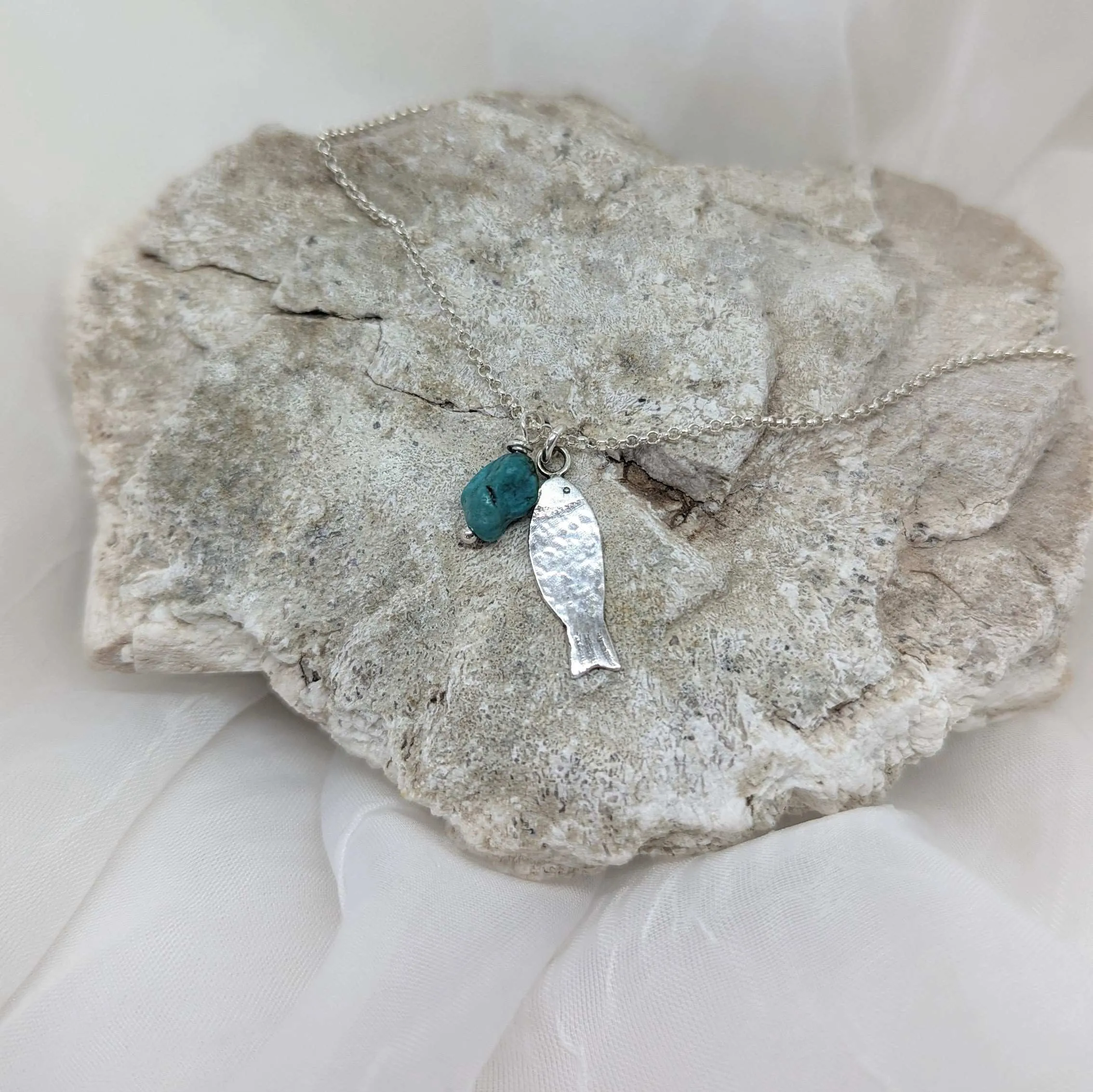 Fishy Turquoise Necklace
