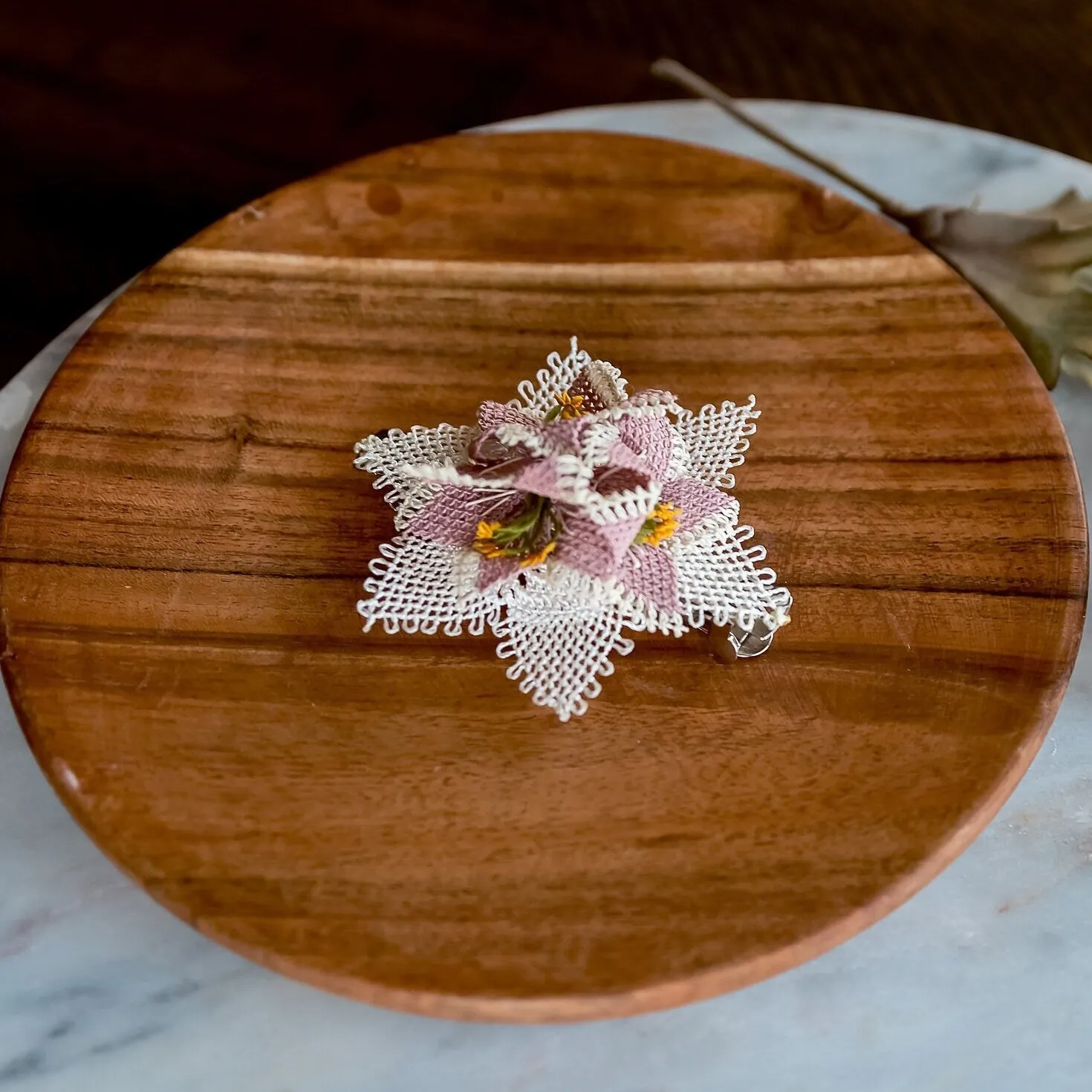 Floral Hair Barrettes
