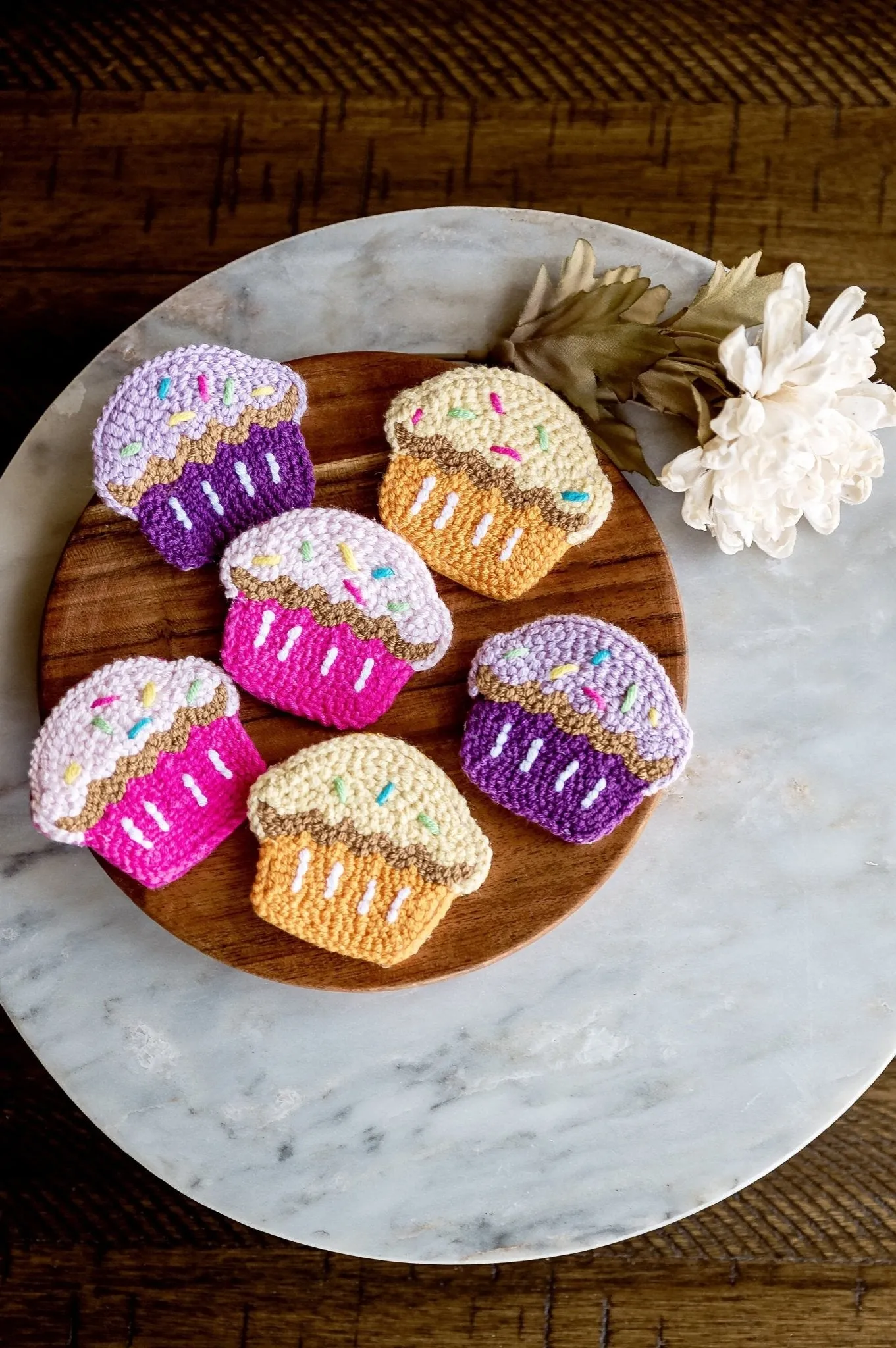 Kawai Cupcake Hair Clips
