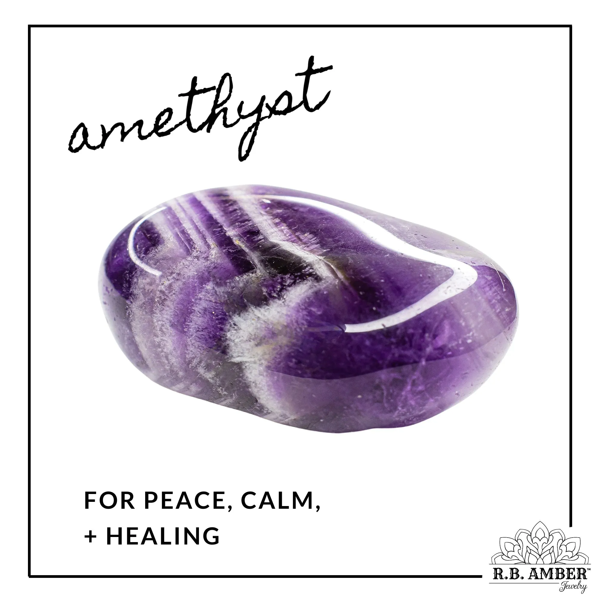 Kids | Amethyst   Raw Cognac Amber Bracelet