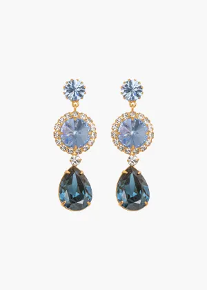 Marisol Earrings -- Sapphire