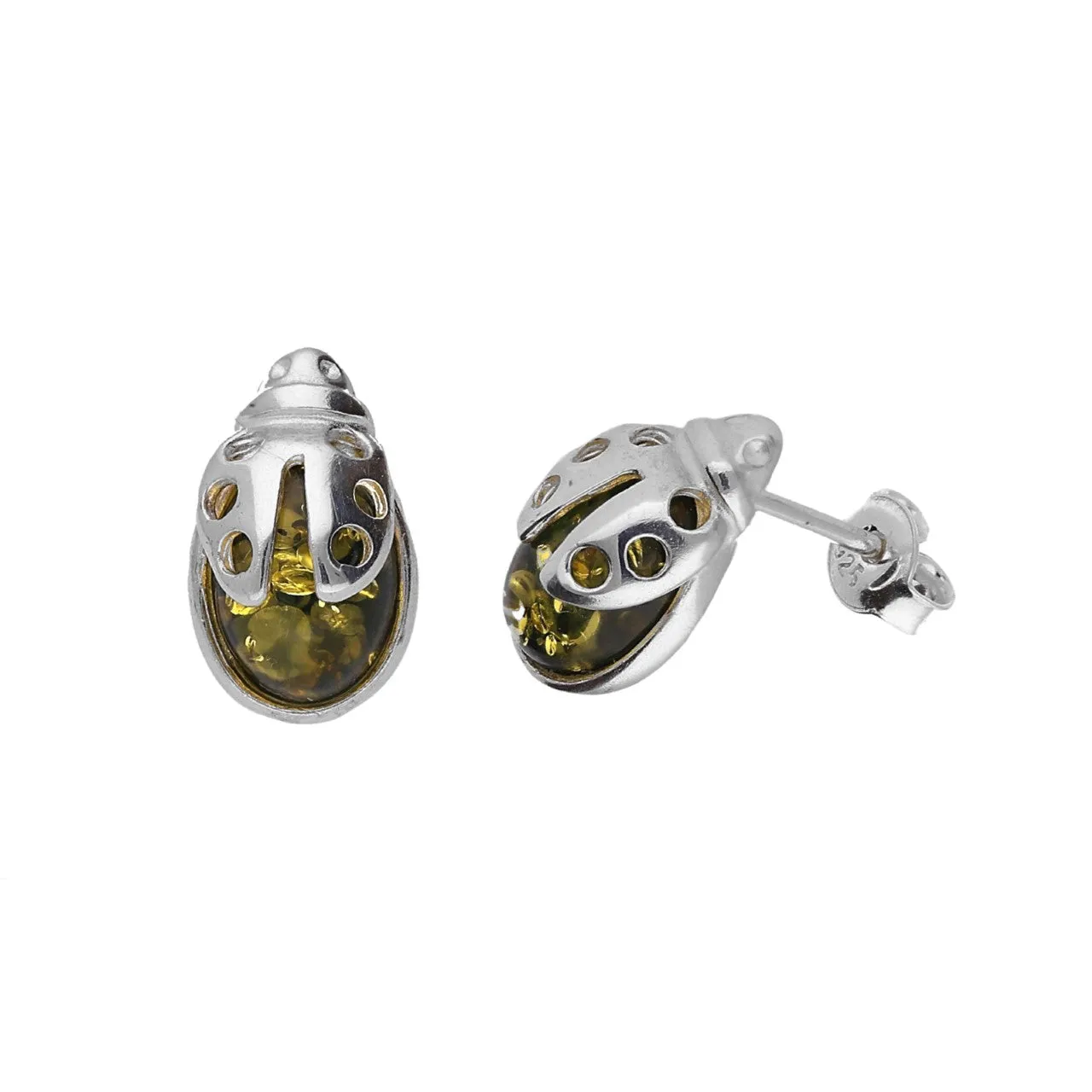 MILENA Amber Stud Ladybird