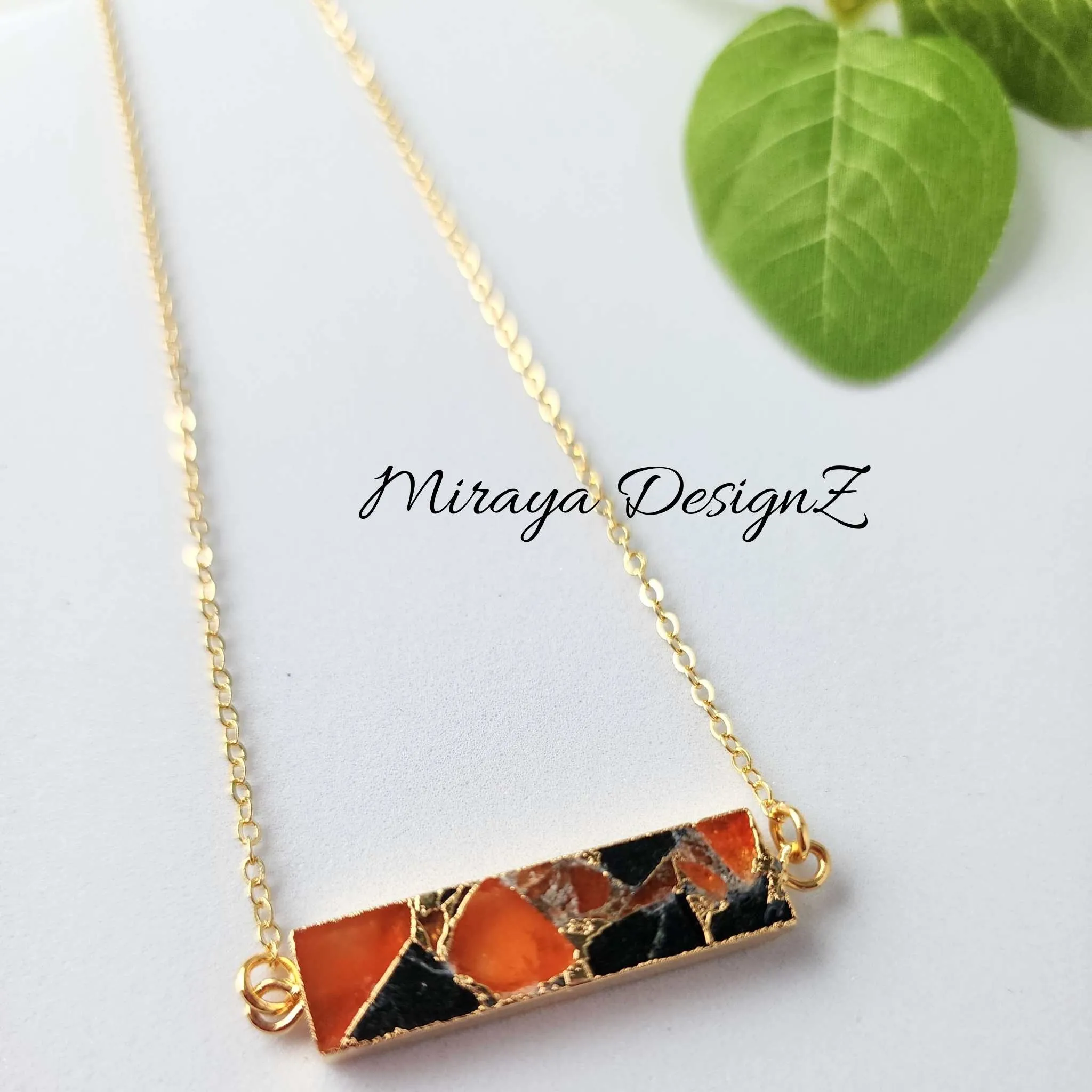 Mojave Turquoise Bar Necklace