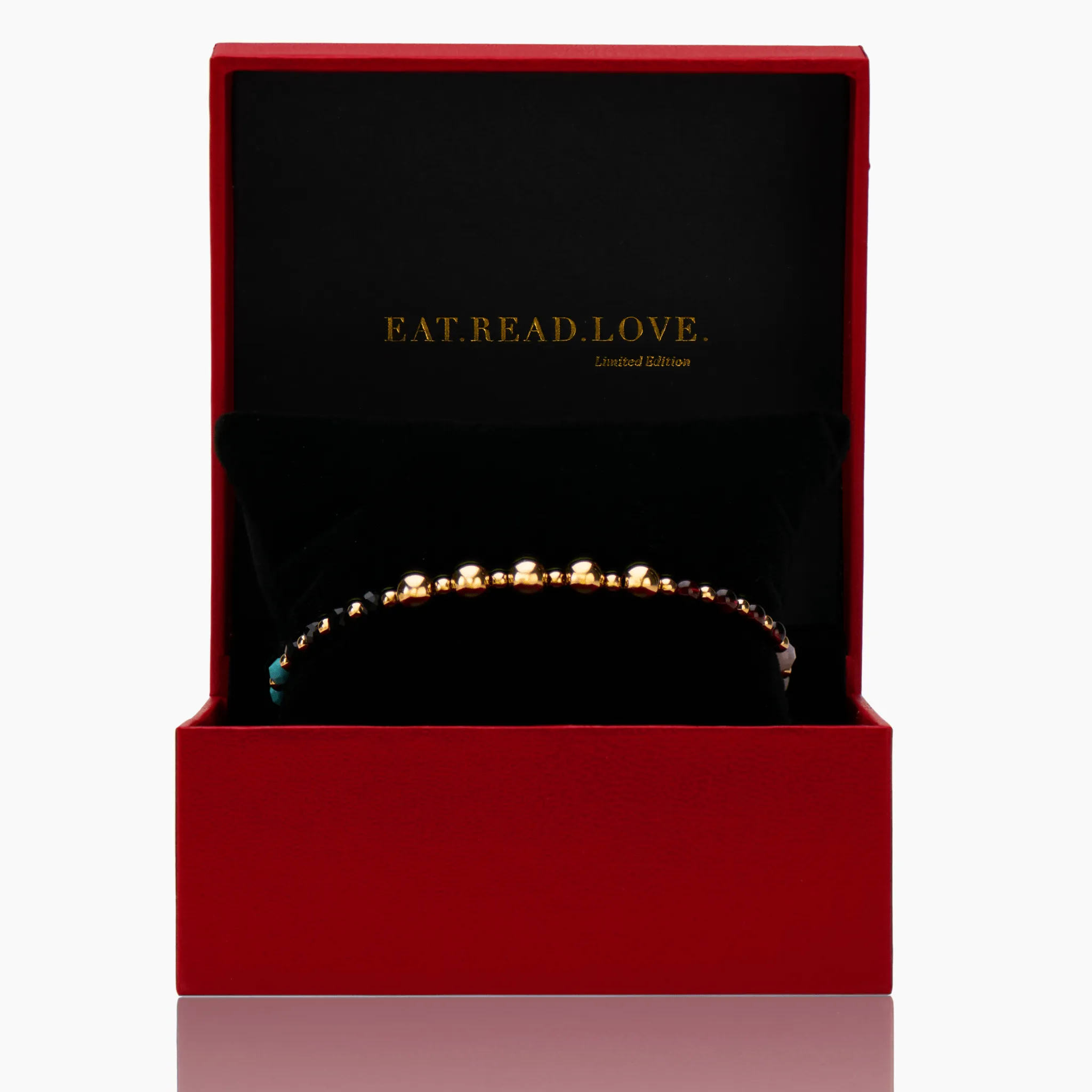 Multiple Blessing Spiritual Bracelet with REAL Gold