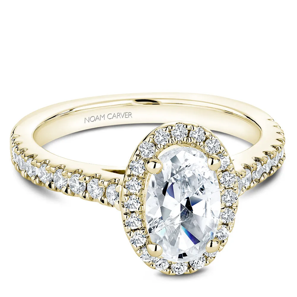 Noam Carver Engagement Ring - B034-04YS-FCYA
