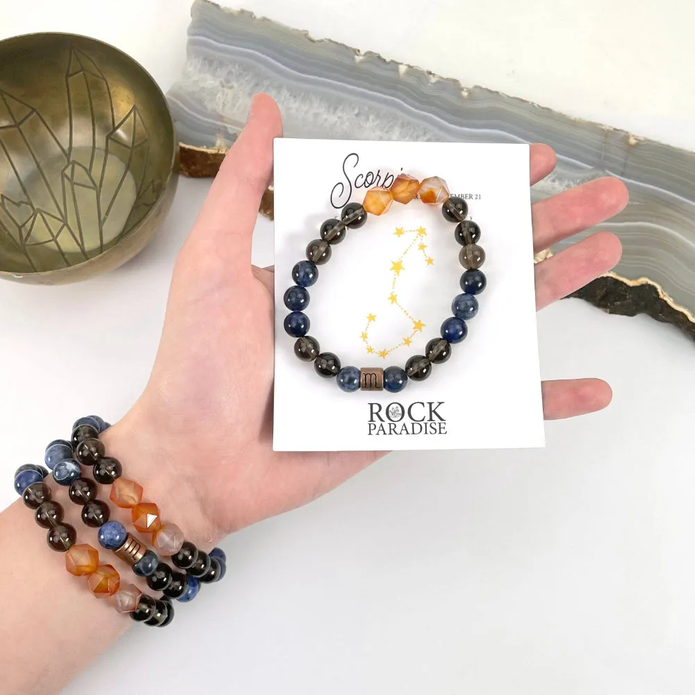 Scorpio Zodiac Bracelet
