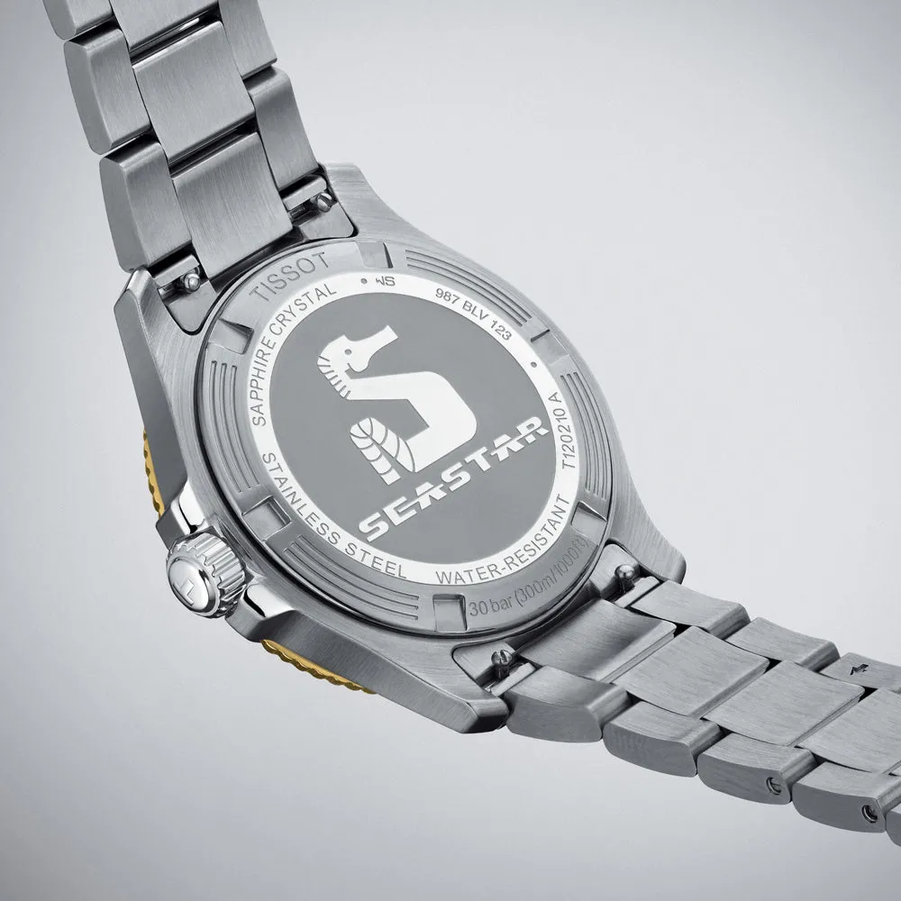 Seastar 1000 36MM Black/Gold Watch