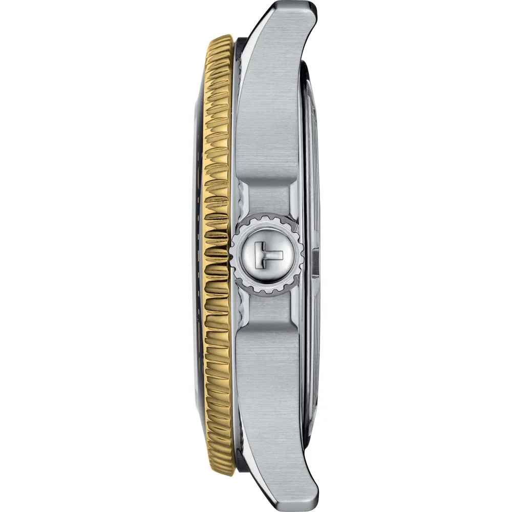 Seastar 1000 36MM Black/Gold Watch