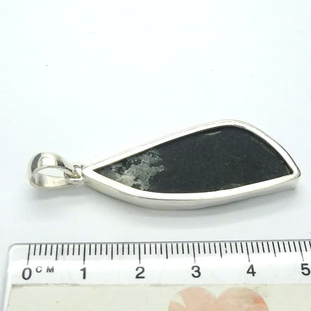 Uvarovite Garnet Drusy Pendant, Vivid Green, 925 Silver, s1