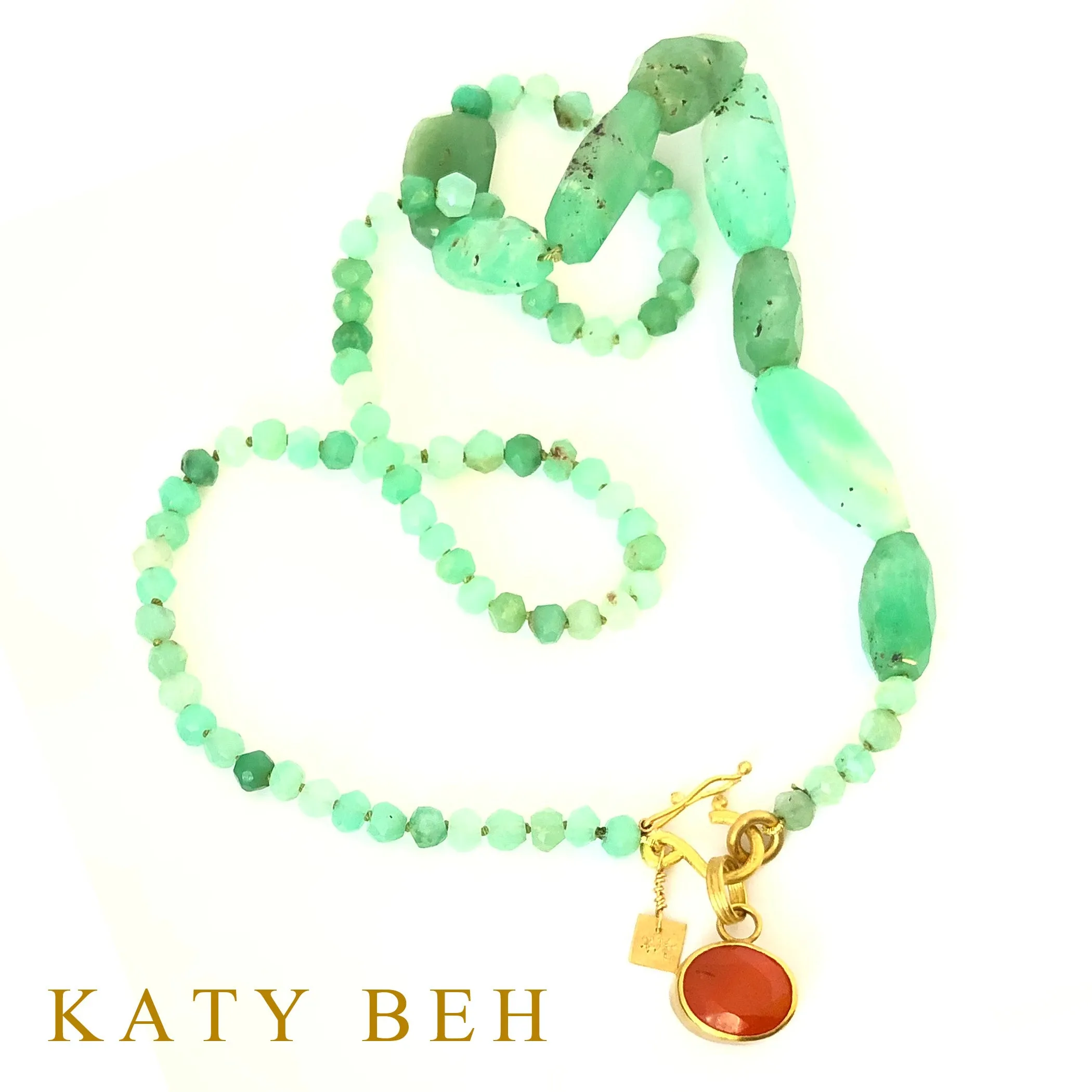 Willow Chrysoprase Necklace