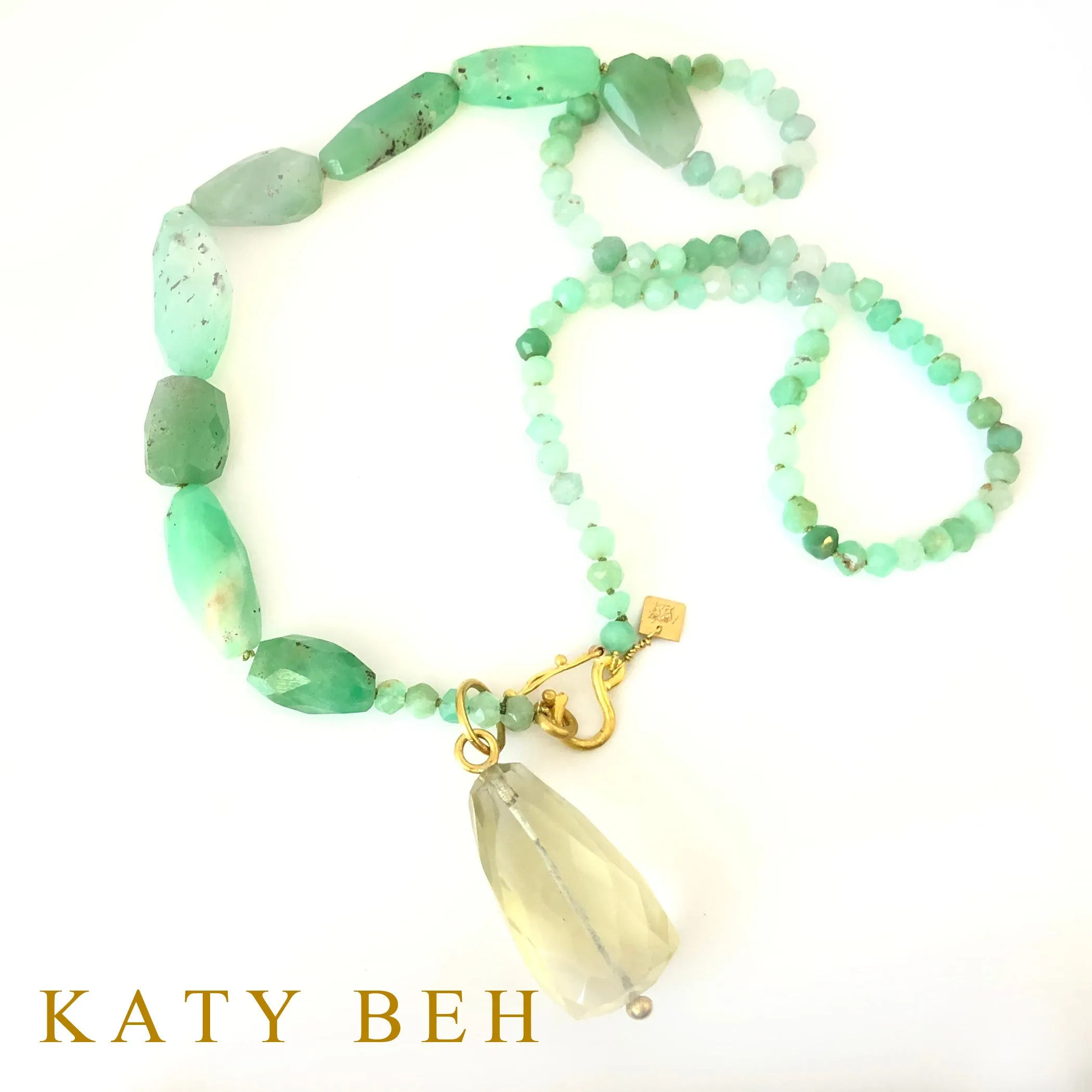 Willow Chrysoprase Necklace